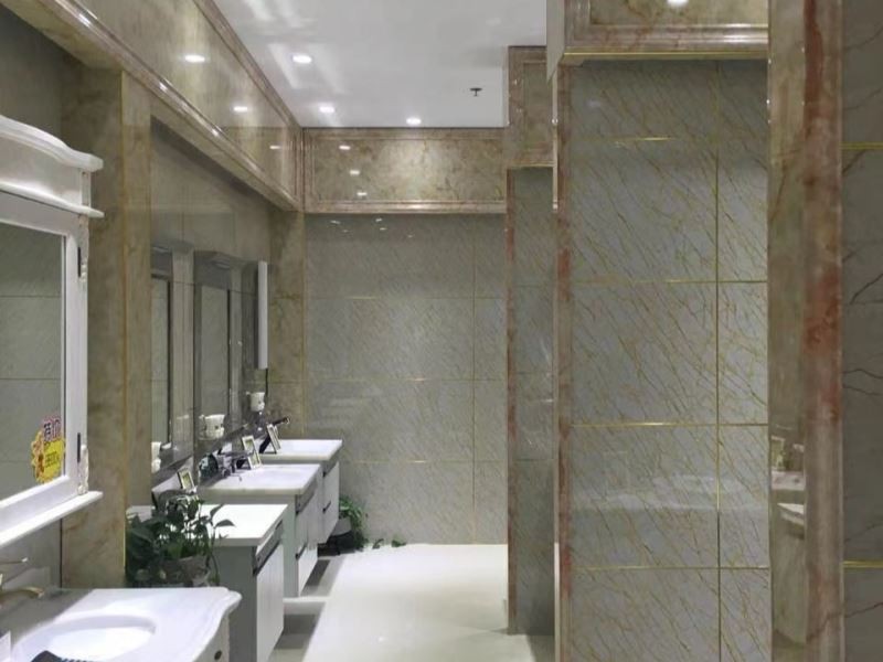 Plastic wall panel interior decoration 